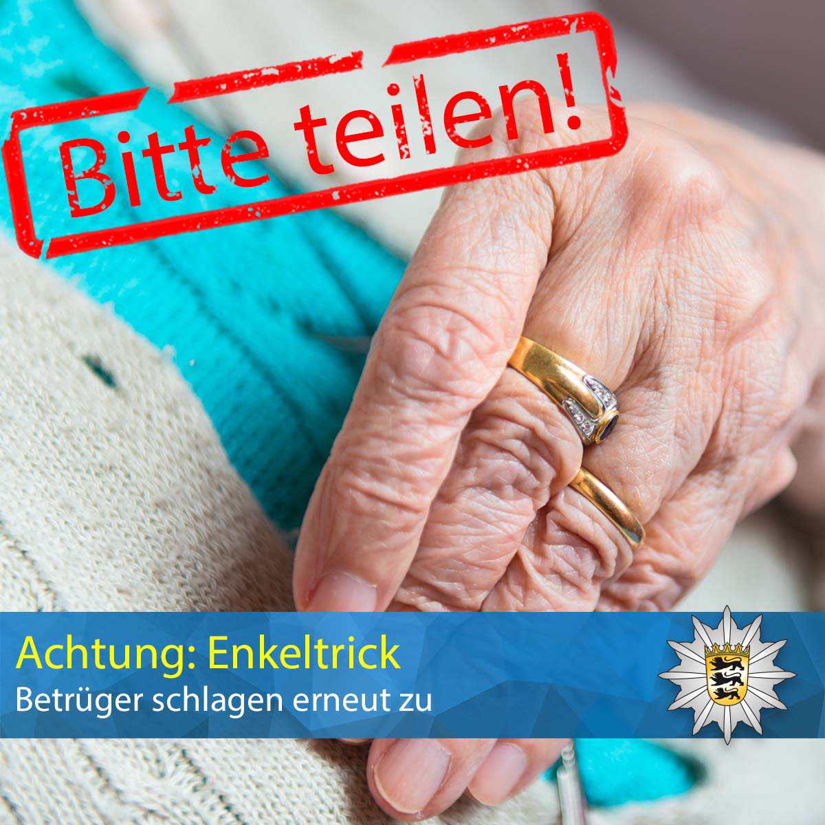 Beitragsbild zum Thema Enkeltrick